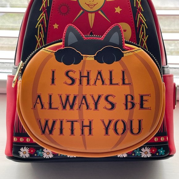 Loungefly Disney Hocus Pocus Dani Binx I Shall Always Be with You Mini Backpack main image 5